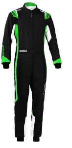 Sparco Thunder kardikostüüm must/roheline suurus xl