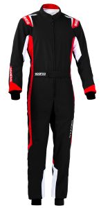 Sparco Thunder kardikostüüm must/punane suurus XXL