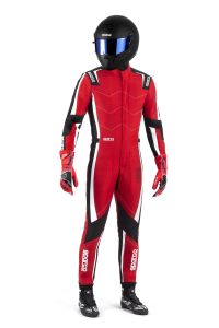 Sparco Curb Advanced kardikostüüm punane/must suurus XL
