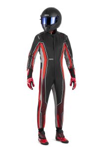 Sparco Superleggera-K kardikostüüm must/punane suurus 60
