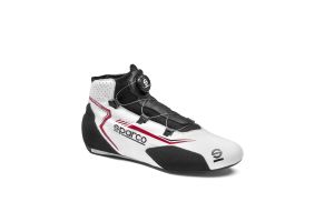 Sparco Rapid Motor sõidujalatsid valged/punased, suurus 38