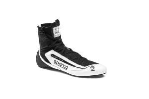 Sparco X-Light Plus sõidujalatsid valged/mustad, suurus 46