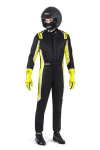 Sparco Sprint (R566) sõiduülikond must/kollane suurus 64