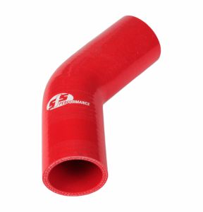Silikoonvoolik 45 nurk 83mm punane