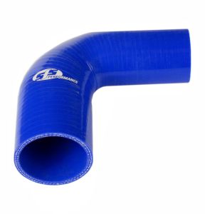 Silikoonvoolik kahanev 90 nurk 76>63mm sinine