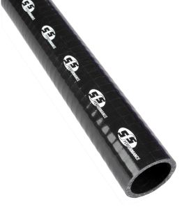 Silikoonvoolik sirge 102mm must