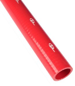 Silikoonvoolik sirge 19mm punane